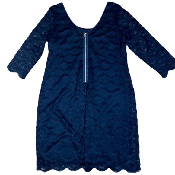 PRICE DROP! Ronni Nicole Stretch Lace Black Dress - Picture 6 of 11